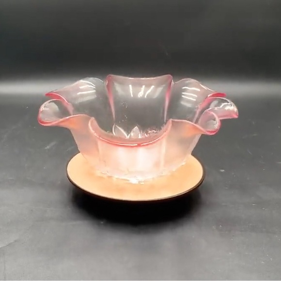 Vintage Mikasa Bella Rose Server Bowl - Picture 1 of 6